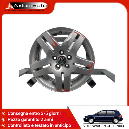 Cerchio in alluminio - in,