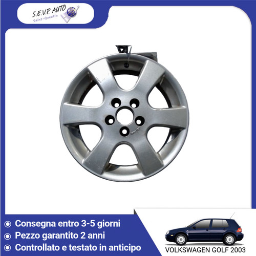 Cerchio in alluminio - in,